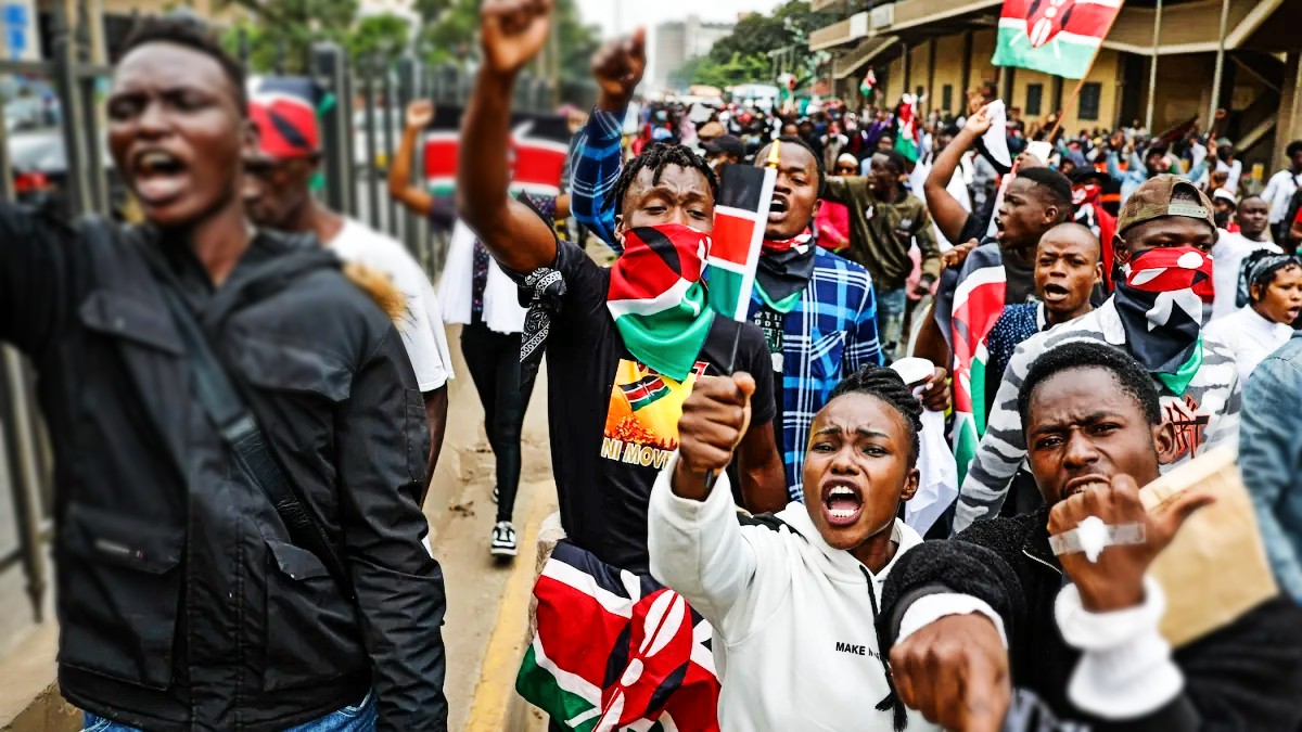 Una ola de protestas recorre África