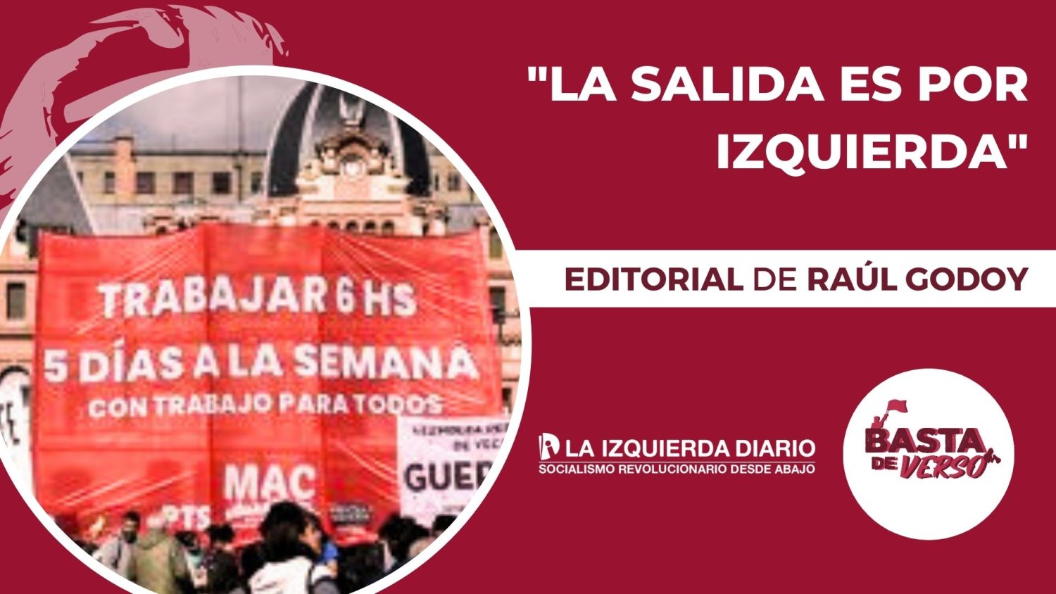 La salida es por izquierda