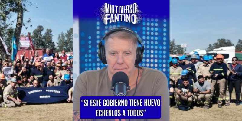 Fantino y el “periodismo” de guerra contra los aceiteros