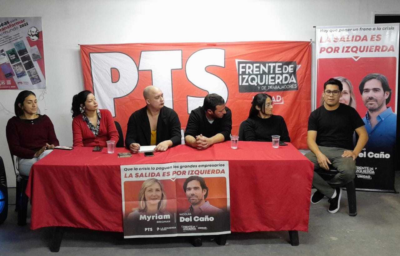 Lanzamiento de la lista "Unir y fortalecer la izquierda" del FITU en Pilar