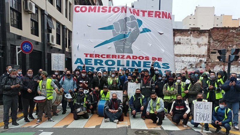 ¿Qué pasa en GPS? No a la expulsión de los delegados en la tercerizada de Aerolíneas Argentinas