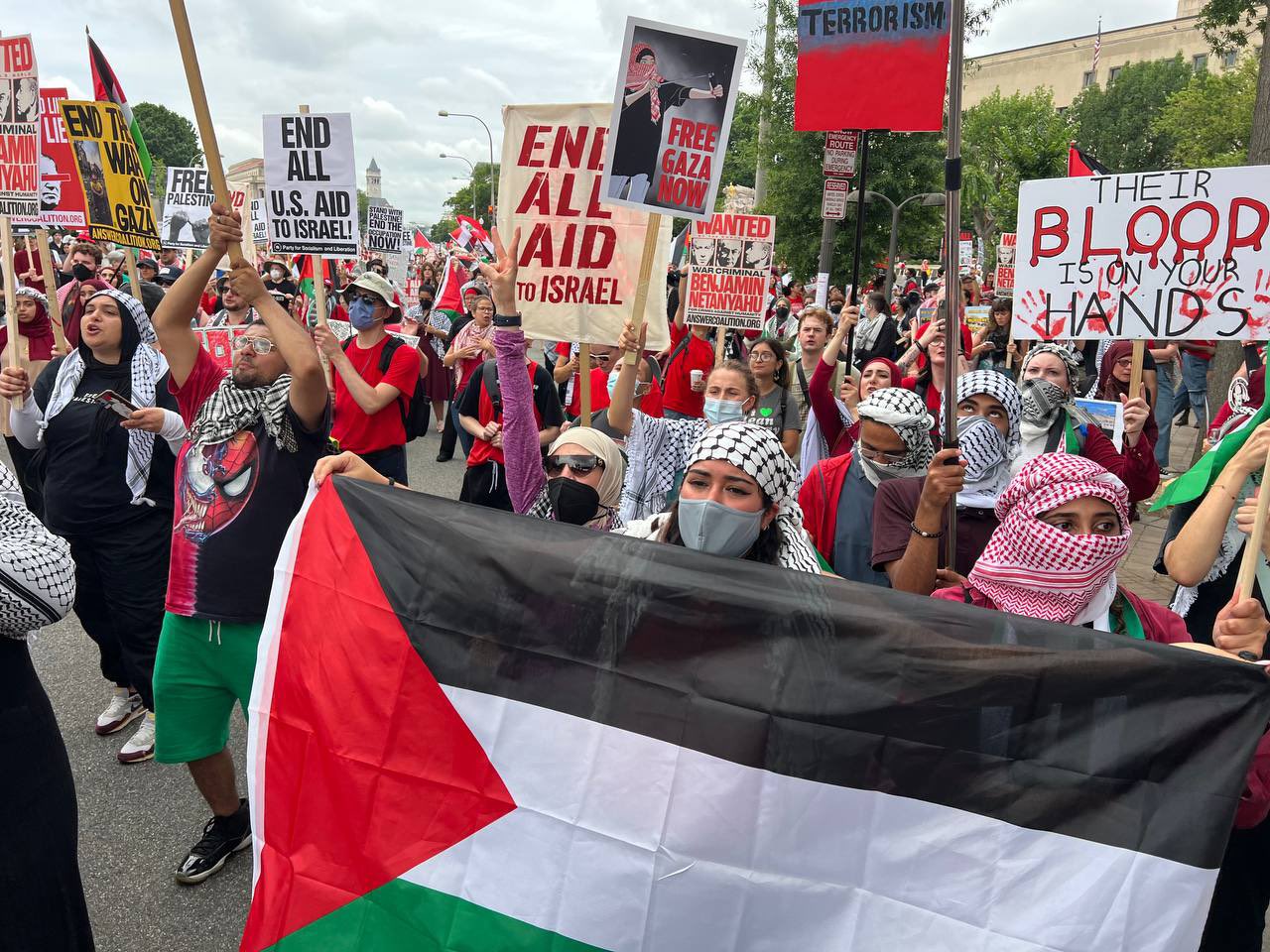 Netanyahu habla en el congreso de Estados Unidos en medio del rechazo al genocidio en Gaza 