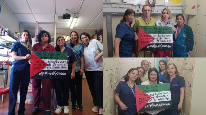 ¿Qué tiene que ver el hospital Garrahan con Palestina?