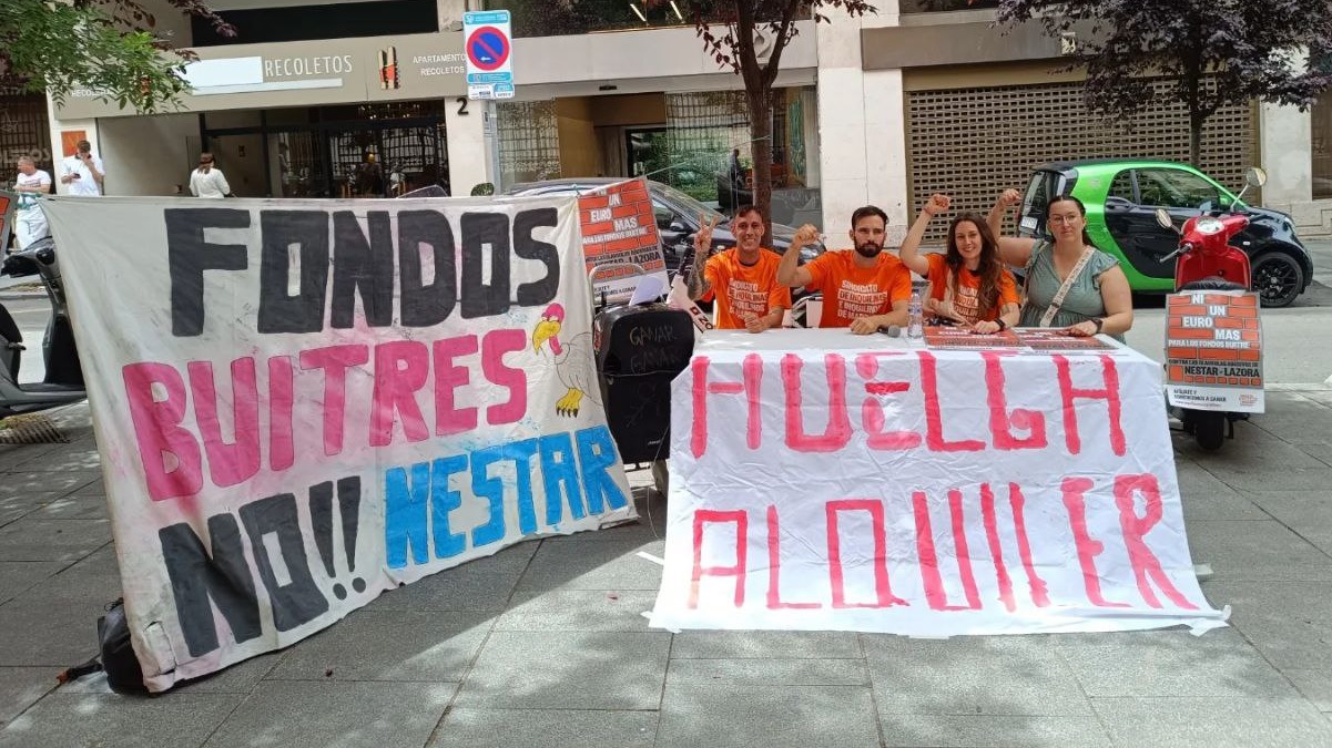 Huelga de inquilinos en Madrid contra aumentos abusivos de alquileres