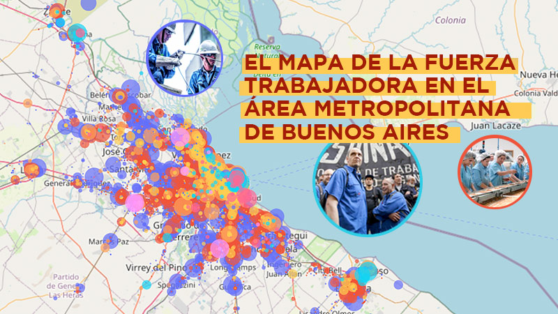 El mapa de la fuerza trabajadora en el AMBA