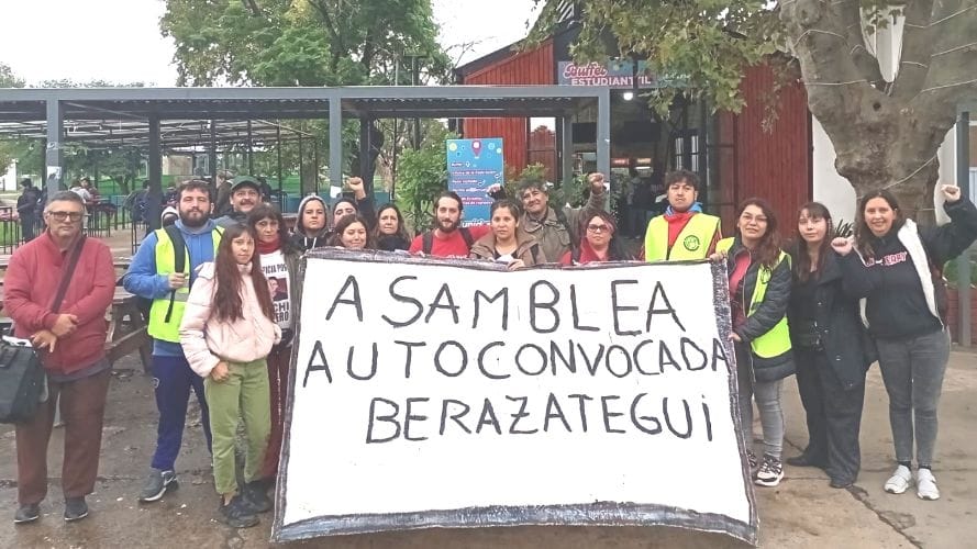 Conurbano bonaerense: estudiantes, vecinos autoconvocados, trabajadores de diversos sectores y despedidos en lucha de GPS recorren la UNAJ 