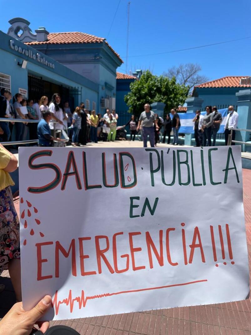 El reclamo de los trabajadores de salud cobra fuerza en el interior cordobés