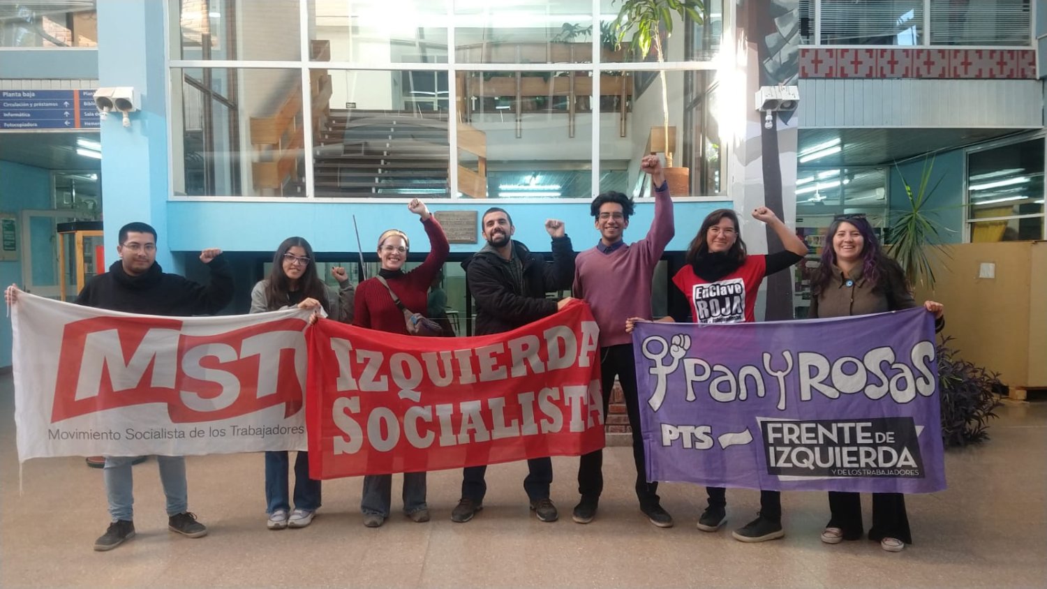 El Frente de Izquierda Unidad presentó sus listas para las elecciones universitarias