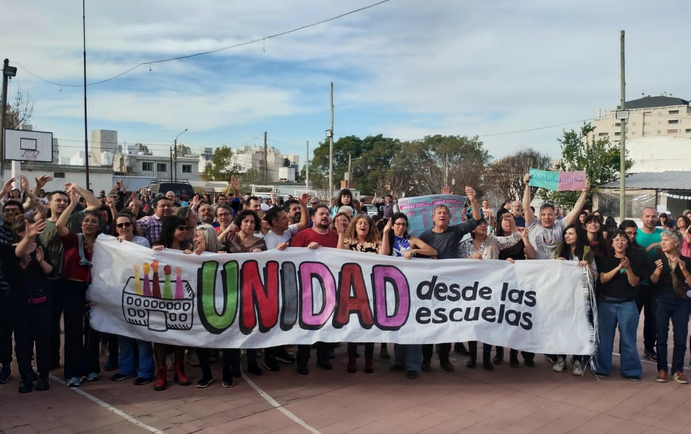 La lista Unidad desde las Escuelas ganó la seccional Capital