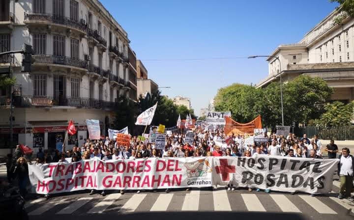 Hospital Garrahan: El Frente de Izquierda para fortalecer la lucha de las trabajadoras de la salud y prepararse para lo que viene