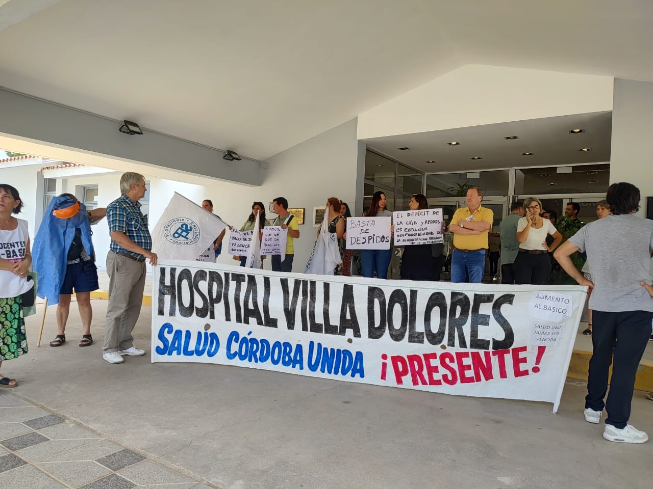 Villa Dolores: trabajadores estatales contra los despidos: Es necesario organizarse desde las bases