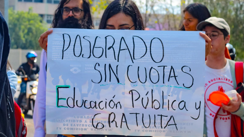 Abajo las cuotas a posgrados en la UNAM: Defendamos la educación pública y gratuita