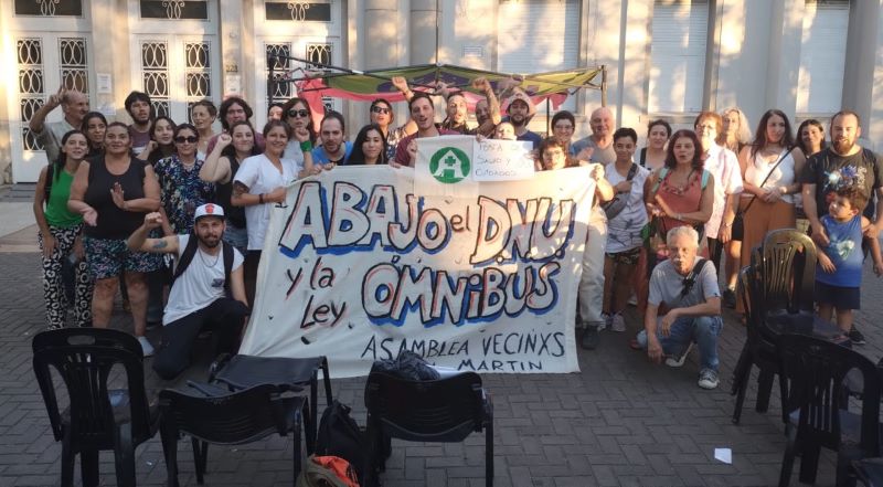 Frente al protocolo de Bullrich y la represión, la Asamblea de San Martín se prepara con el Taller de Primeros Auxilios