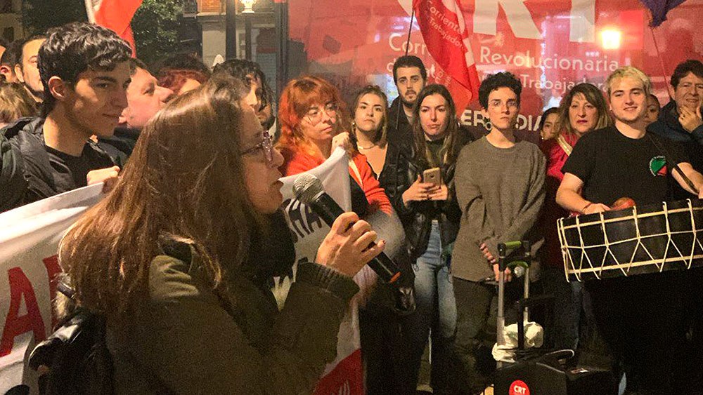 “Hoy en Madrid, Barcelona, París y Berlín salimos a decir: No a Milei y su plan motosierra”