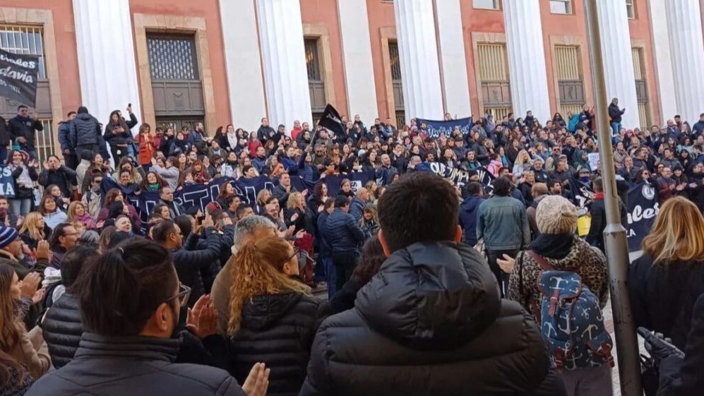 Trabajadoras judiciales dicen no a la prepotencia de Cornejo