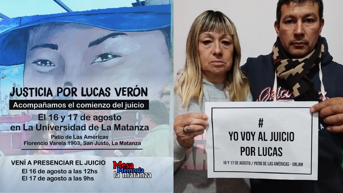 Comienza el juicio por Lucas Veron en la Universidad de La Matanza