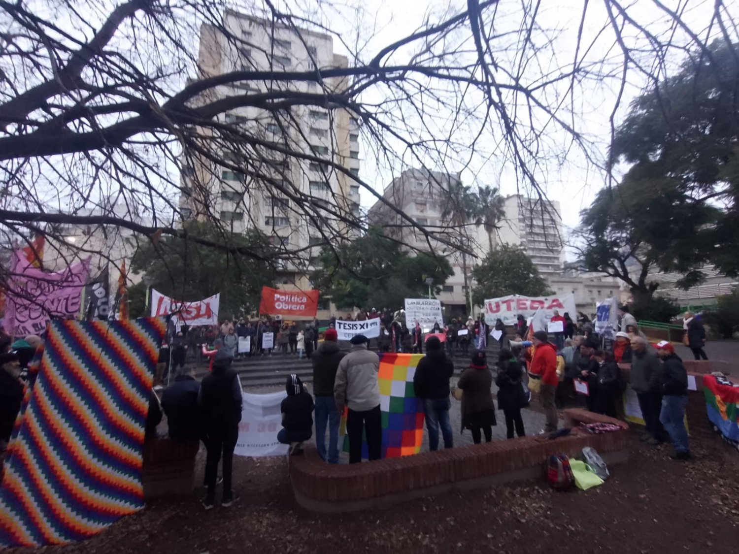 Movilización en Bahía Blanca en apoyo a la lucha de Jujuy y contra la represión de Morales