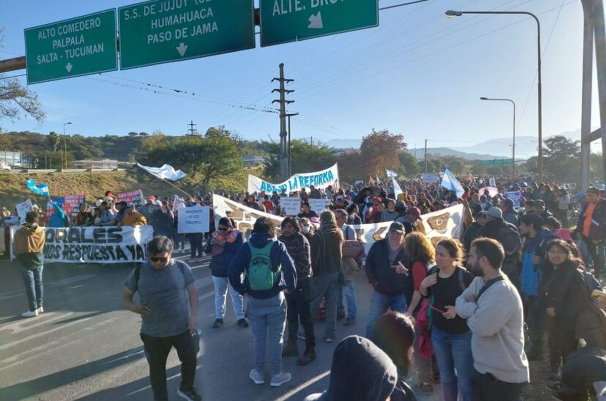 Concentraciones en Madrid y Barcelona en solidaridad con el pueblo jujeño de Argentina