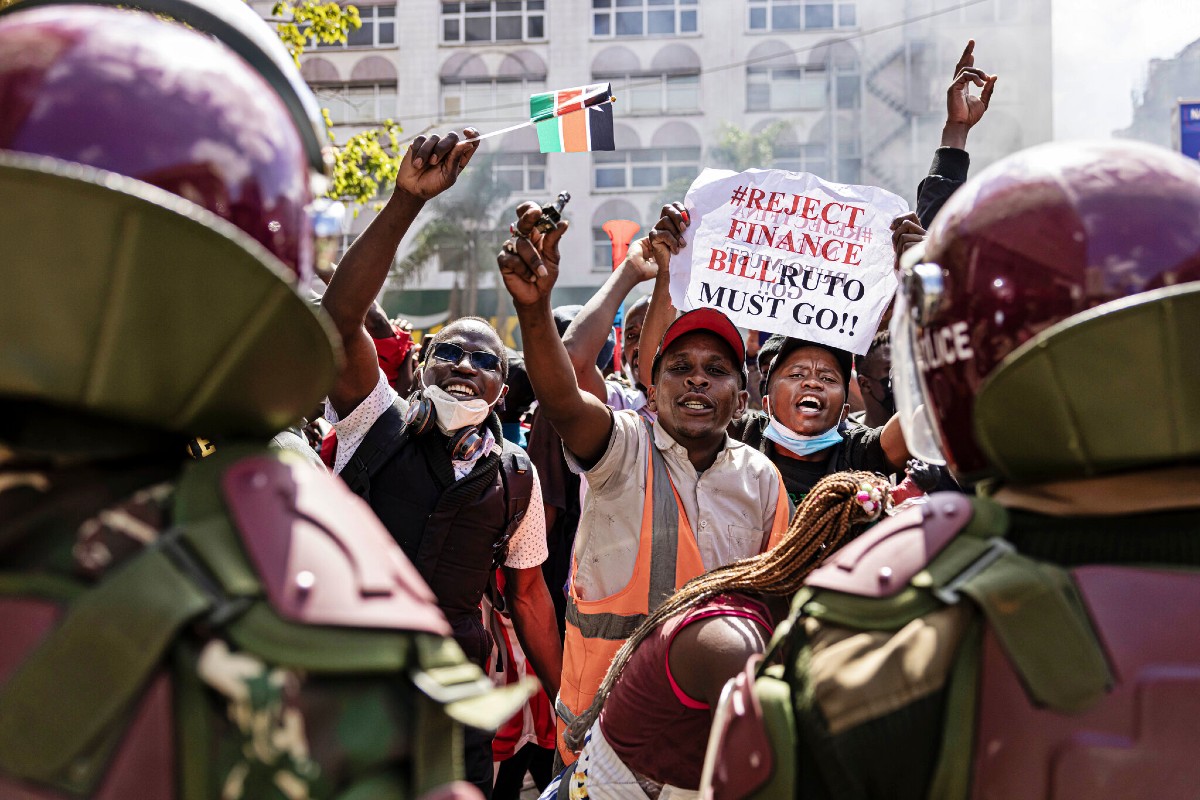 Kenia, una rebelión organizada desde Tik Tok