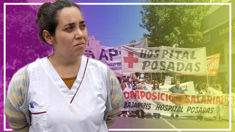 Laura Bogado del Hospital Posadas: “Quieren dejar nuestras vidas en manos del mercado”