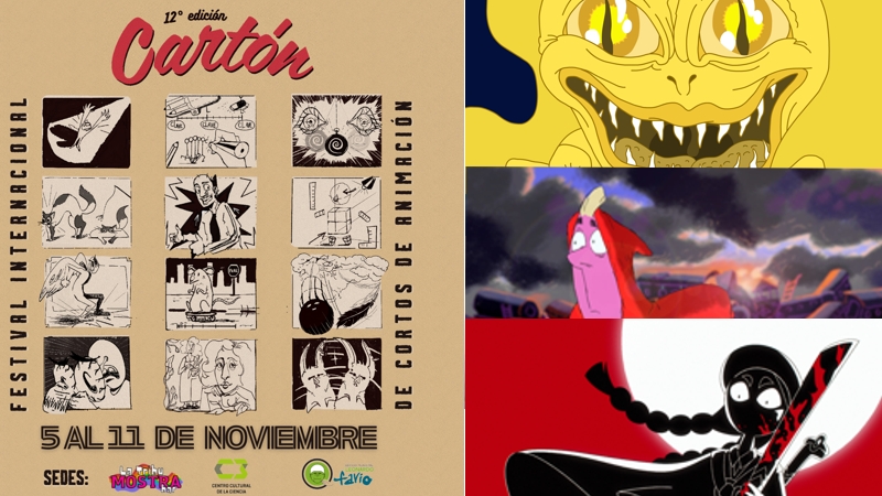 Llega la 12° Edición de Cartón: Festival Internacional de Cortos de animación