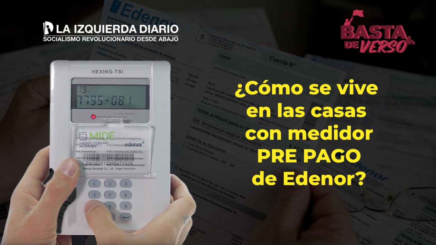 ¿Cómo se vive en las casas con medidor pre pago de Edenor?