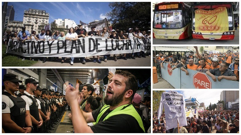 Apoyar las luchas y tomar el paro del 9 de mayo en el camino de construir la huelga general