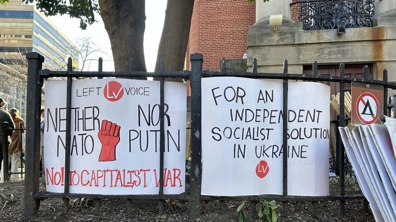 Ni la OTAN ni Putin: un programa para una protesta contra la guerra