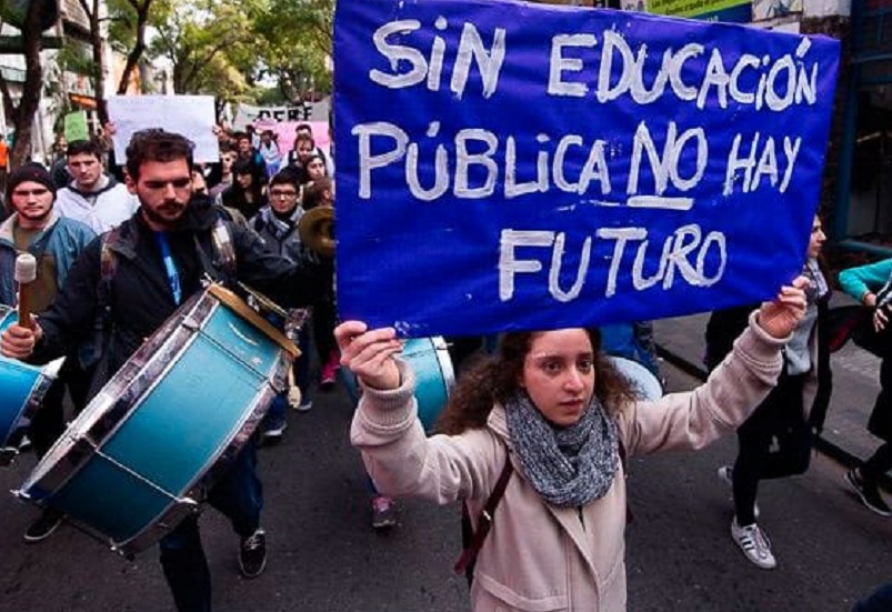 Hacia el 23A: Luchamos en las calles en defensa de la educación pública