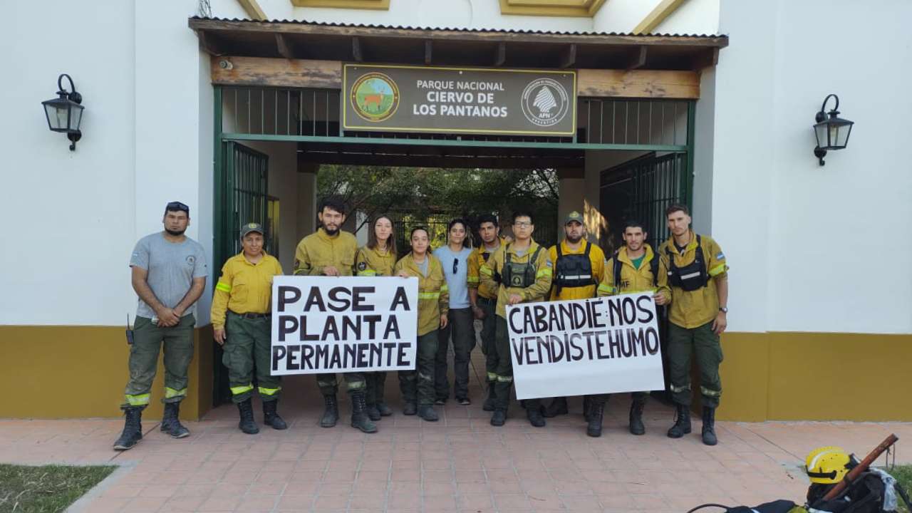 Trabajadores de parques nacionales paran 72hs por pase a planta y mejora salarial