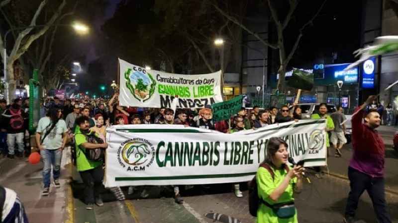 Marcha mundial de la marihuana 2023: No más presxs por cultivar