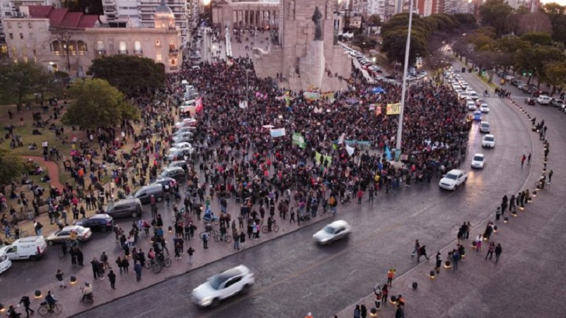 Acción plurinacional por los humedales: todos al puente Rosario-Victoria