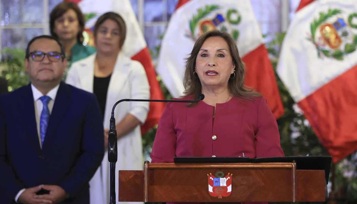 La fiscal general de Perú denunció a la presidenta golpista Dina Boluarte por las muertes en las protestas