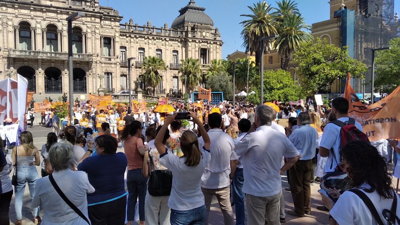 23N: Importante movilización de salud, que sea el inicio de un plan de lucha para vencer