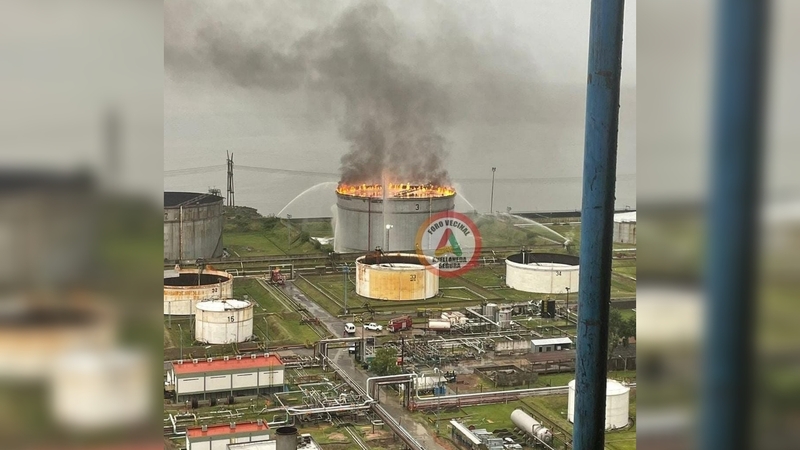 Incendio en refinería Shell/Raizen: otra postal de la inseguridad laboral 