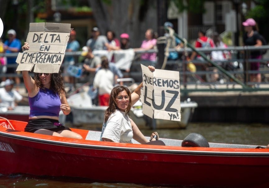 Luego de 18 días sin luz vecinos del Delta de Tigre reclaman la falta de respuestas de Zamora y Edenor