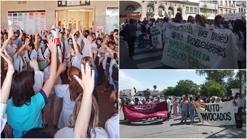 17N Jornada nacional: los trabajadores de la salud tienen que triunfar