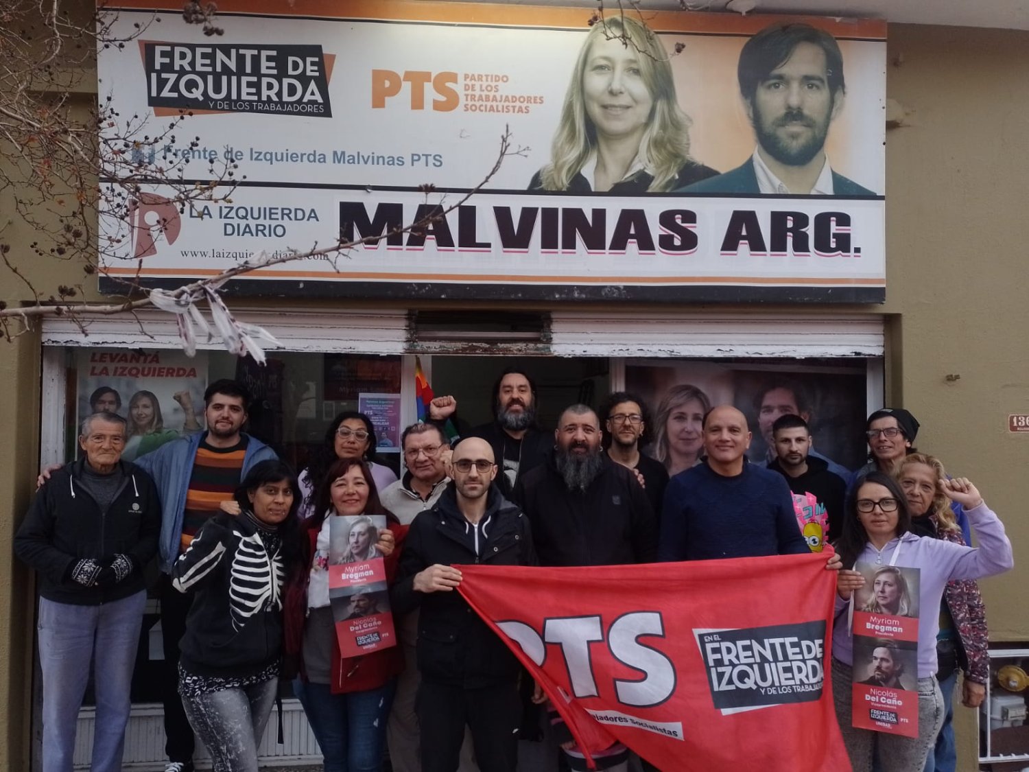 Malvinas Argentinas: "votar a la izquierda contra los candidatos del FMI"