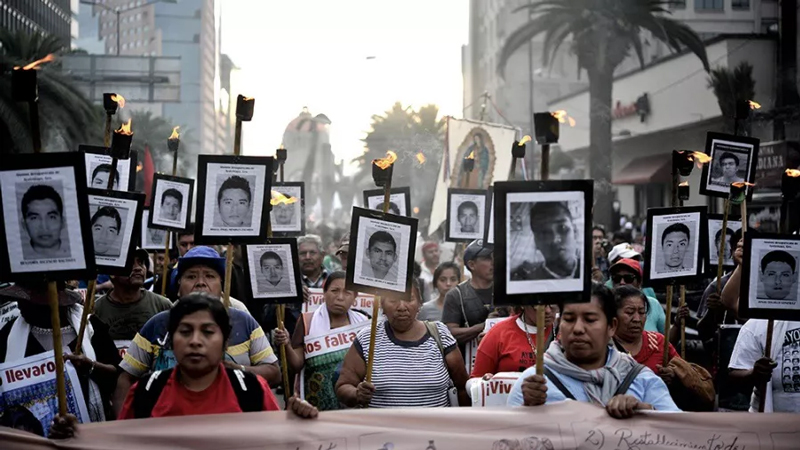 A 10 años de la desaparición de los 43 estudiantes de Ayotzinapa 