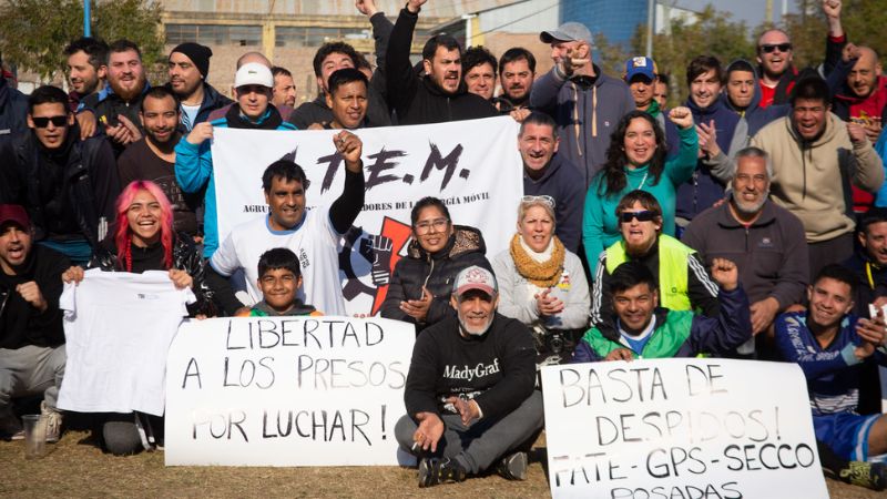 Torneo de fútbol solidario en Madygraf: el camino de la unidad y la coordinación de las luchas