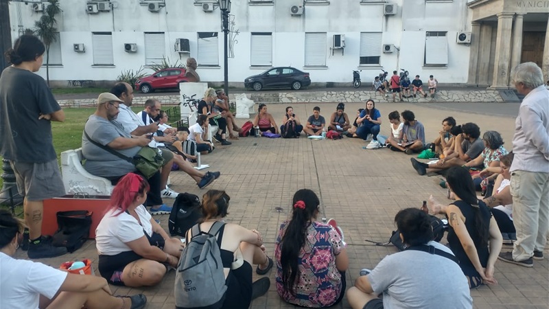 Primer encuentro de la Posta de salud y cuidados de las asambleas del oeste