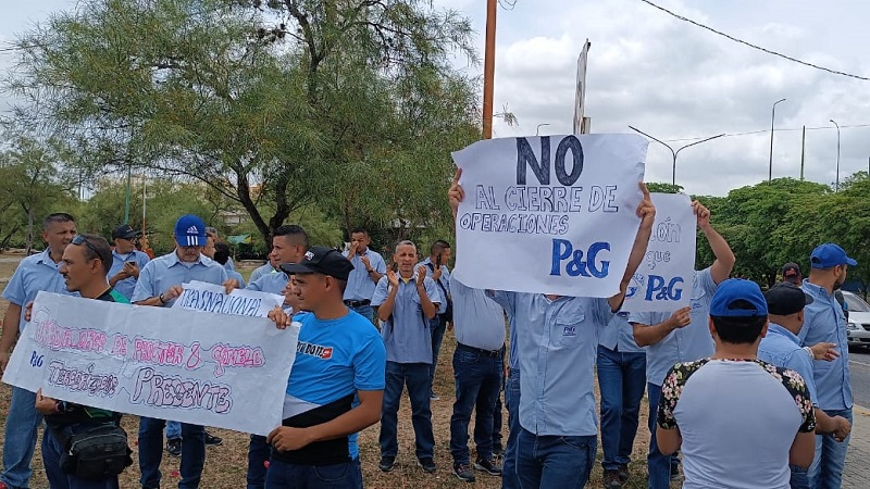 Peligra la fuente laboral de 400 trabajadores de la multinacional P&G 