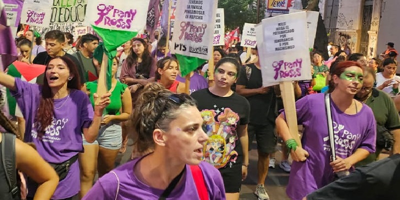 24M: Tiñamos de violeta y verde las calles contra el ajuste, la represión y el negacionismo del Gobierno de Milei