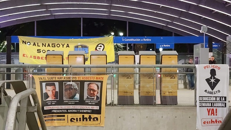 Los trabajadores del subte volvimos a exigir respuestas y el gobierno de Larreta se niega a darlas