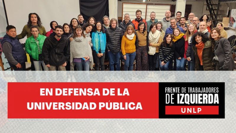 Plenario de trabajadores de Izquierda de la UNLP 