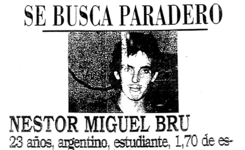 Treinta años sin Miguel Bru: el espionaje ilegal de la Bonaerense tras hacerlo desaparecer