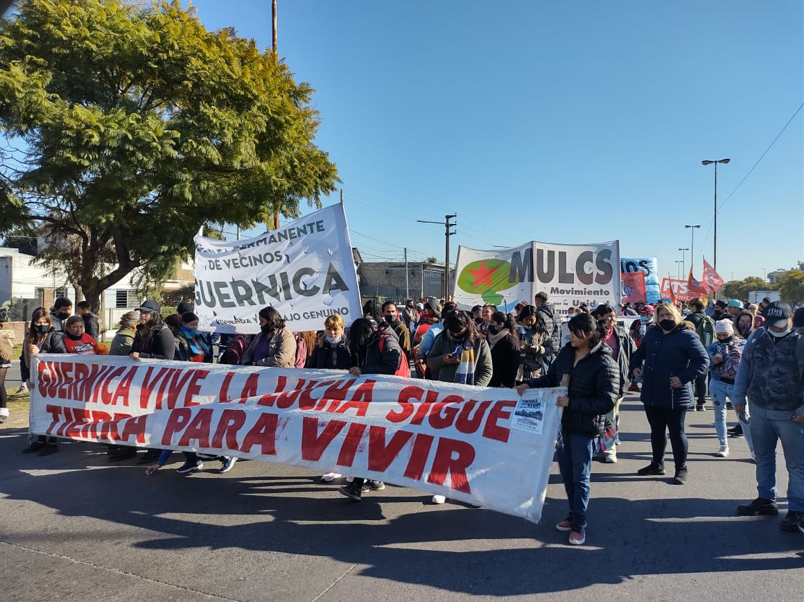 Guernica: a dos años, continua la pelea por tierra y vivienda digna