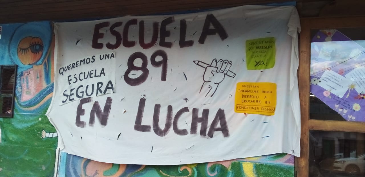 Continúa la suspensión de clases por pérdida de gas en la Escuela Nº89 