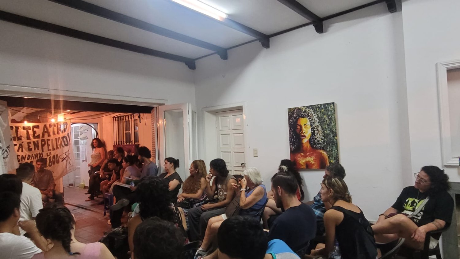 Alejandro Vilca visitó Salta y se reunió con artistas, docentes, ambientalistas y jóvenes 