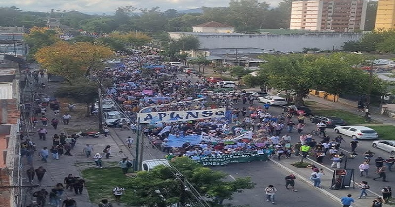 Gran movilización en defensa de la educación pública 